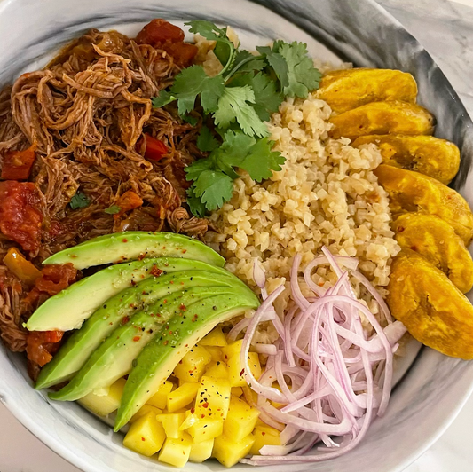 Ropa Vieja with Coconut Cauliflower Rice