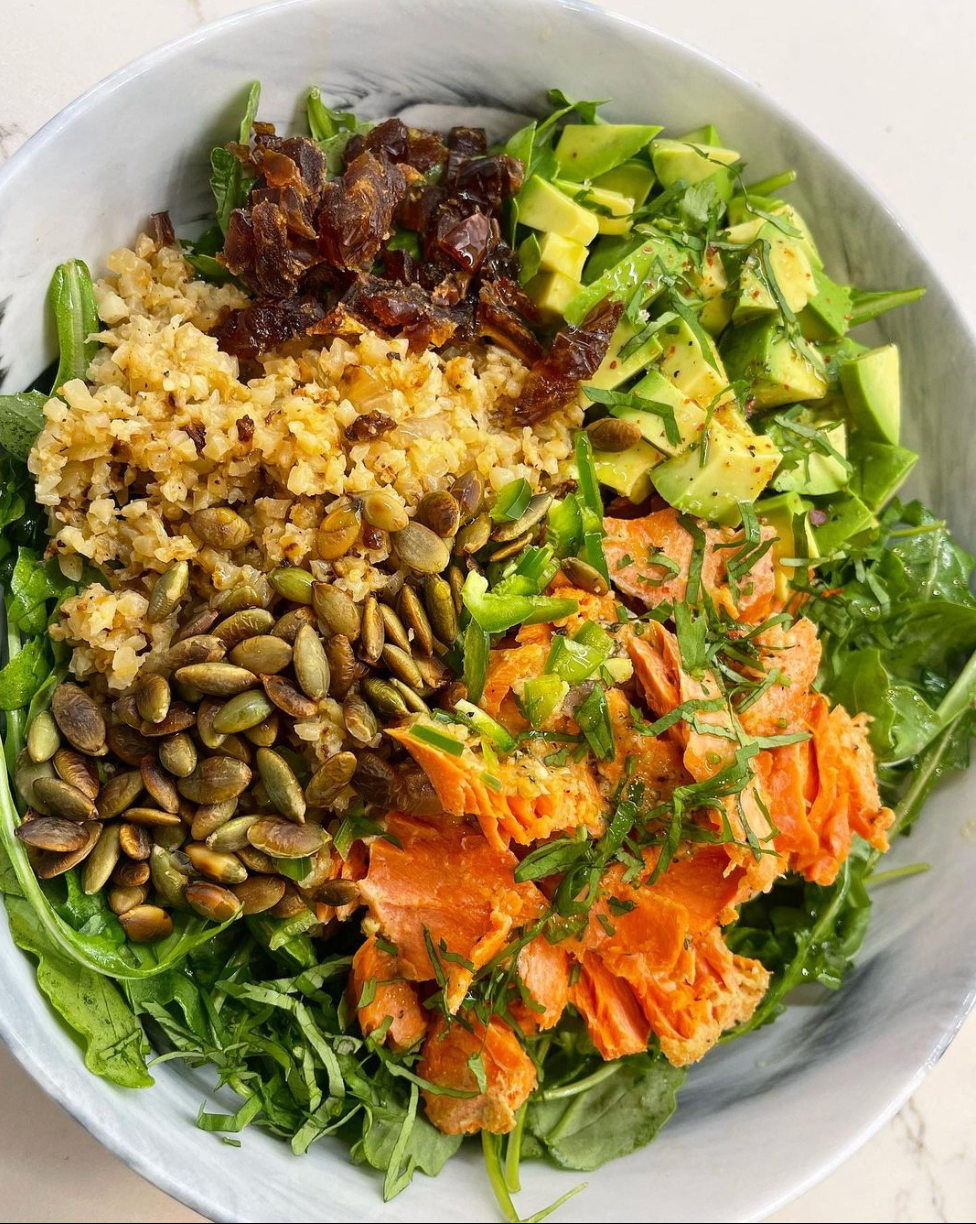 Sweet and Savory Wild Salmon Bowl