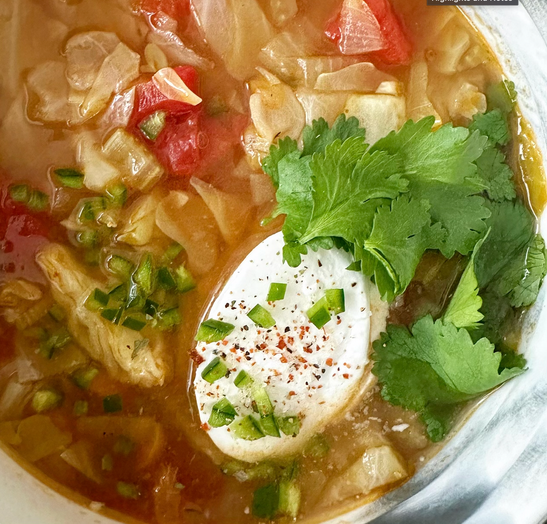 Rainy Day Cabbage Soup