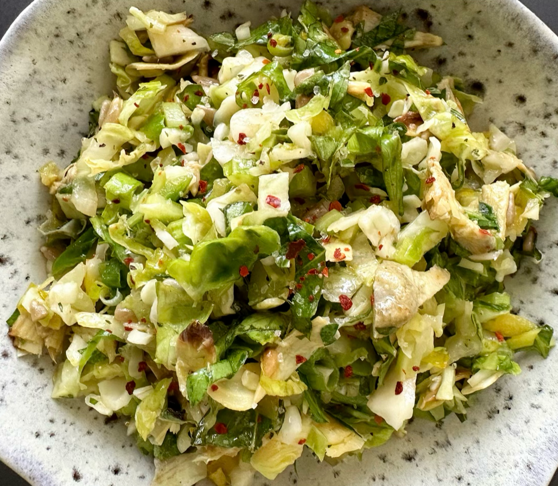 Crunchy Roasted Artichoke Salad