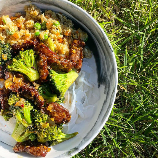 ORANGE BEEF AND BROCCOLI