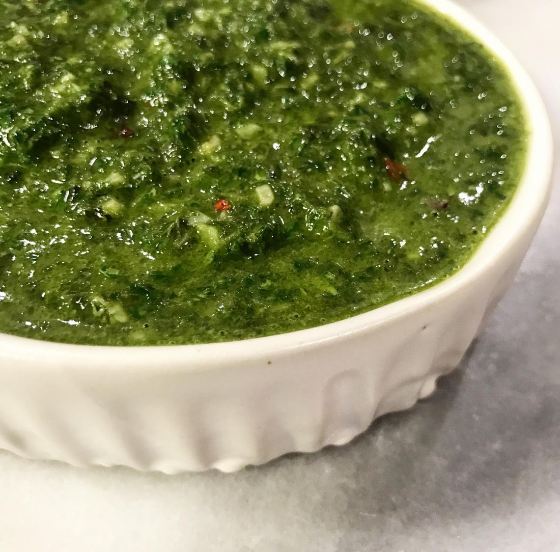 Chimmichurri is Delish on Anything