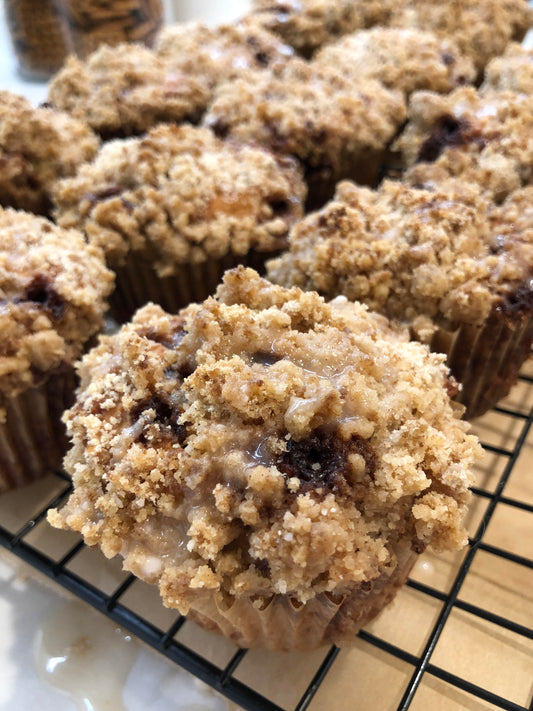 CINNAMON BUN COFFEE CAKE MUFFINS