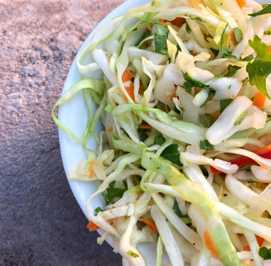 SIMPLE LIME SUMMER SLAW