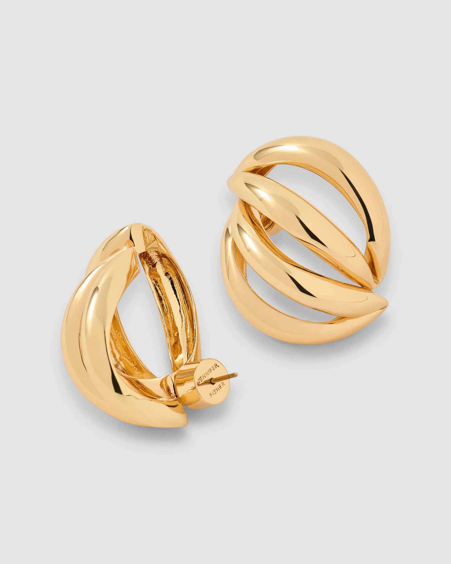 Small Abstract Line Earring