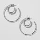 1.5" Double Lilly Baby Hoops