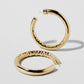 Jennifer Fisher - 1.5'' Jennifer Baby Hoop - Yellow Gold