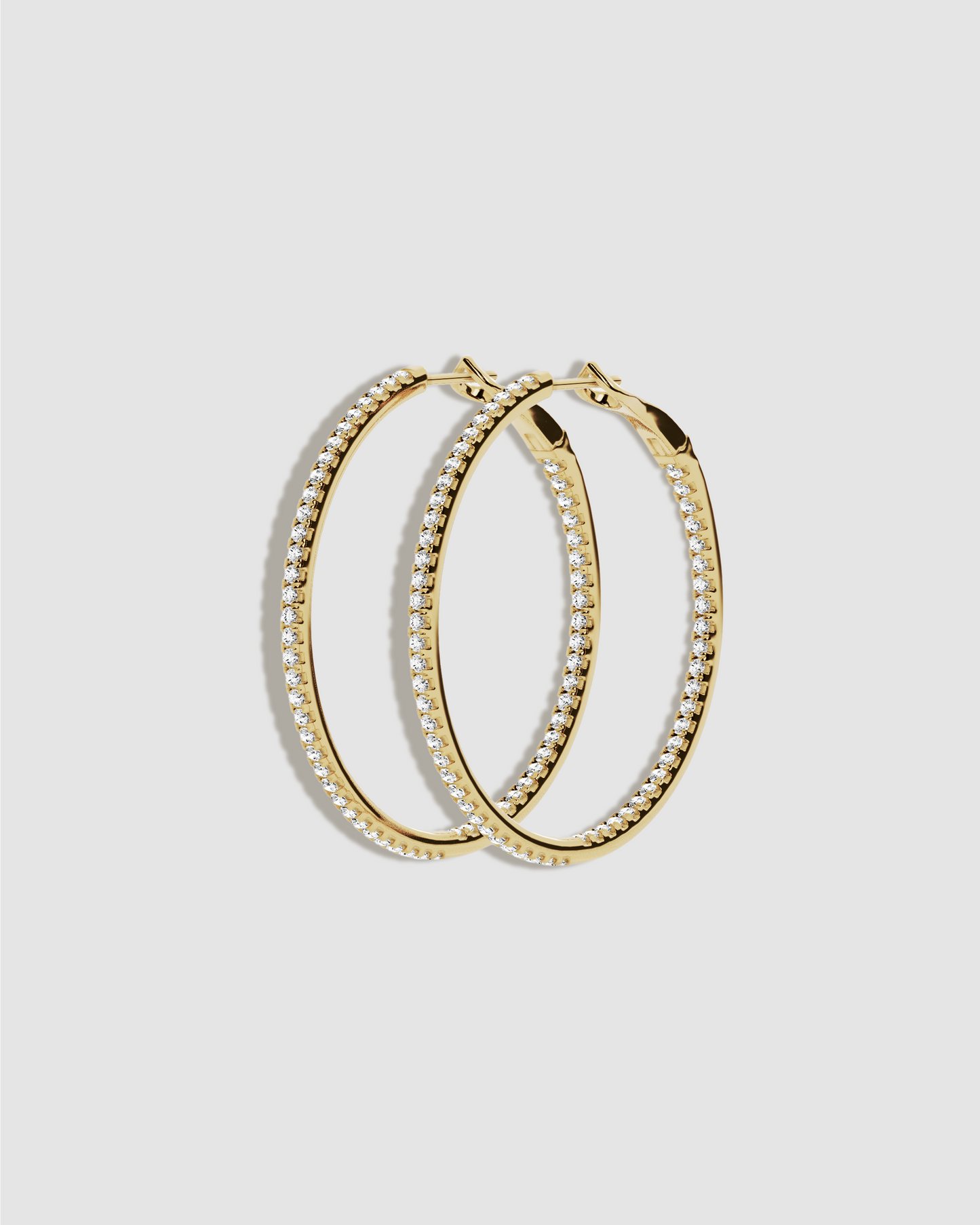 1.5" diamond hoops