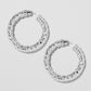 Jennifer Fisher - 1.5'' Maeve Baby Hoop - Silver