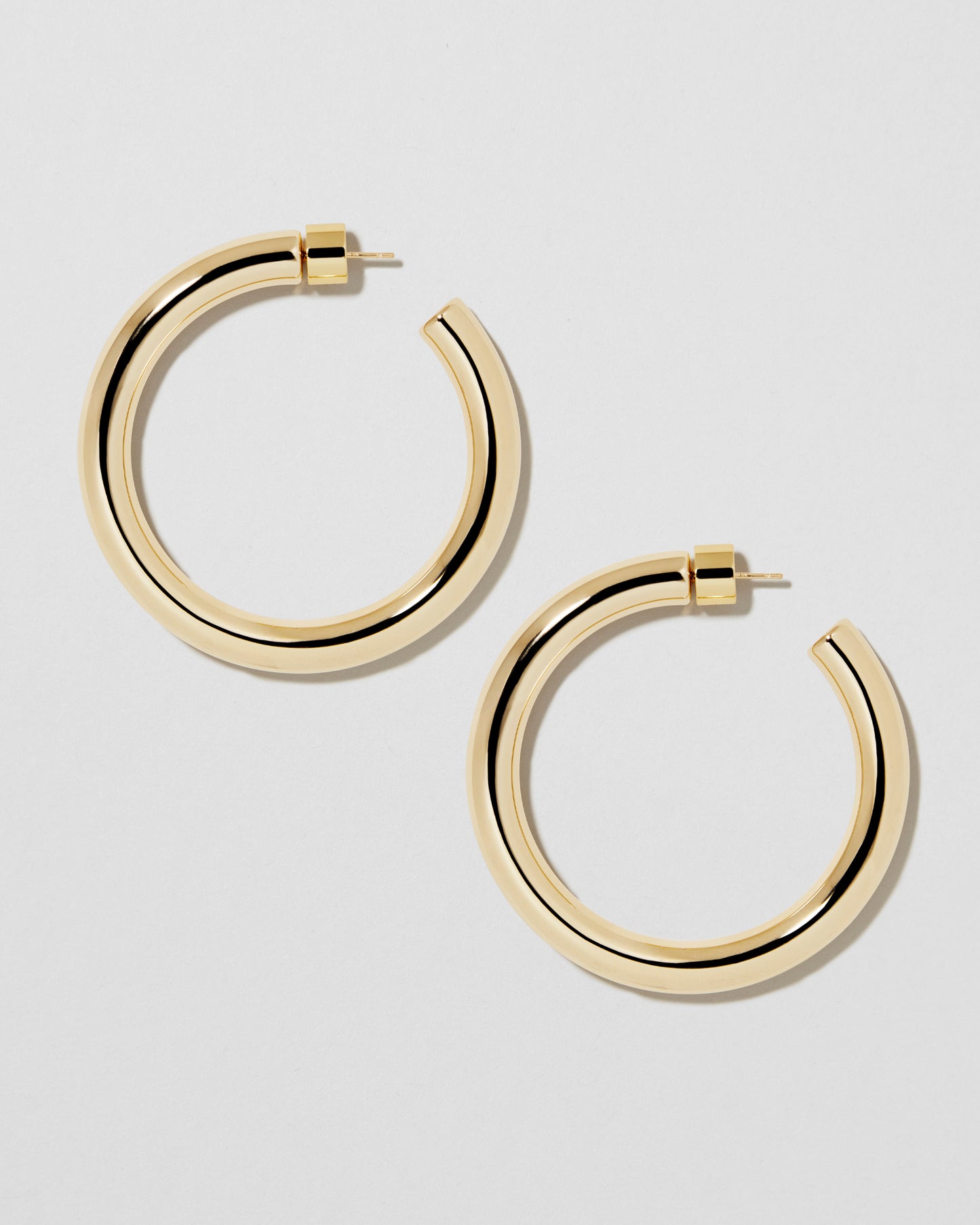 Jennifer Fisher - 1.5'' Samira Baby Hoops - Yellow Gold