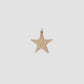 Large Star with Pavé White Diamonds