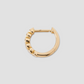Essential Round Diamond Bezel Huggie