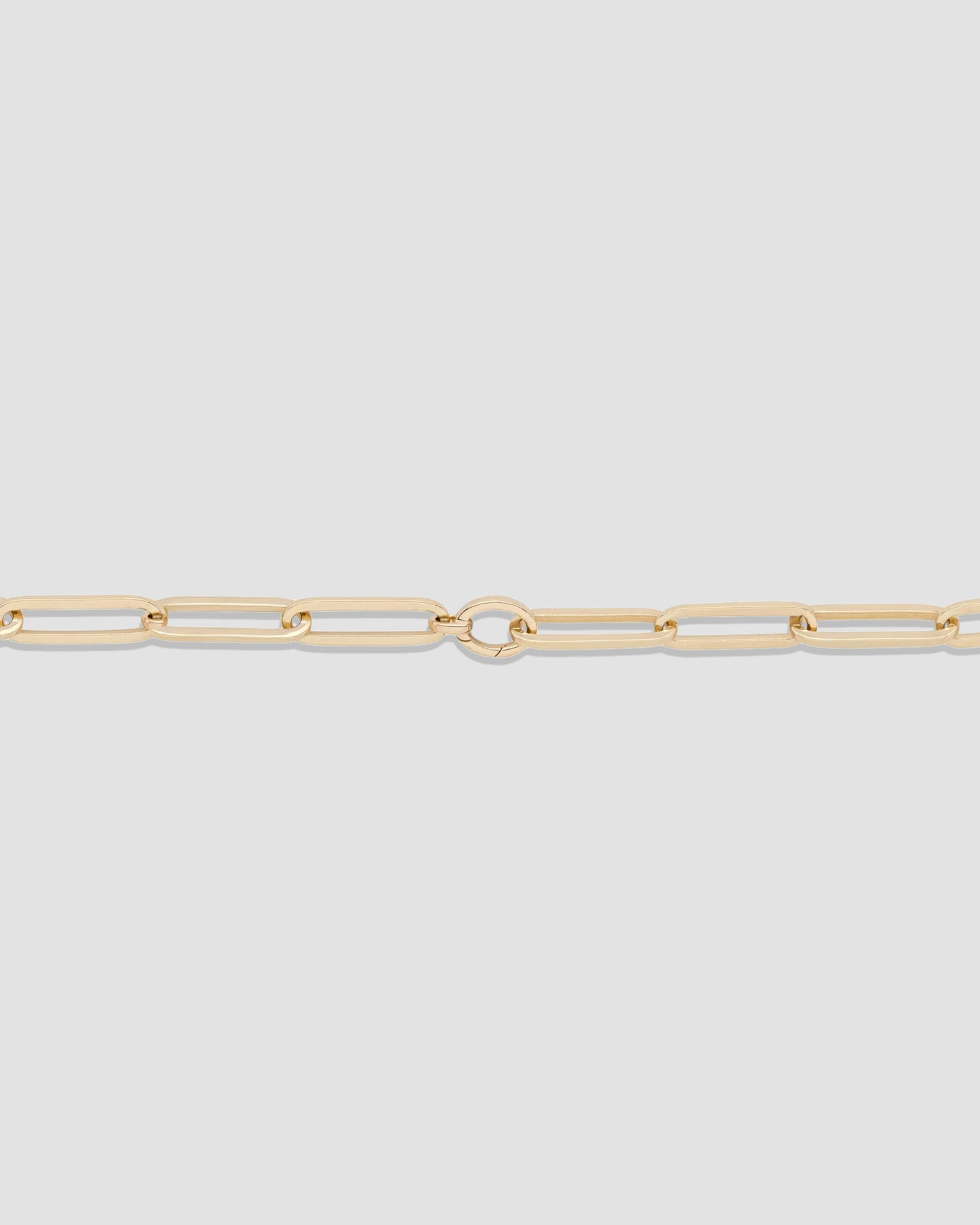 14k Large Long Link Chain Anklet