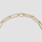 Large Long Link Chain in 14K Yellow Gold