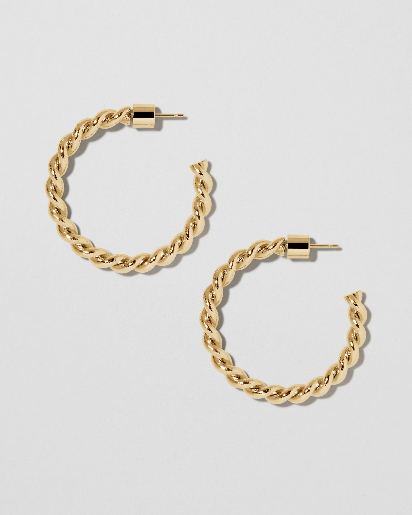 Jennifer Fisher - 1'' Ayesha Mini Hoop - Yellow Gold