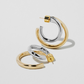 1" Double Lilly Mini Hoops