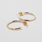 Jennifer Fisher - 1'' Fine Thread Mini Hoops - Yellow Gold