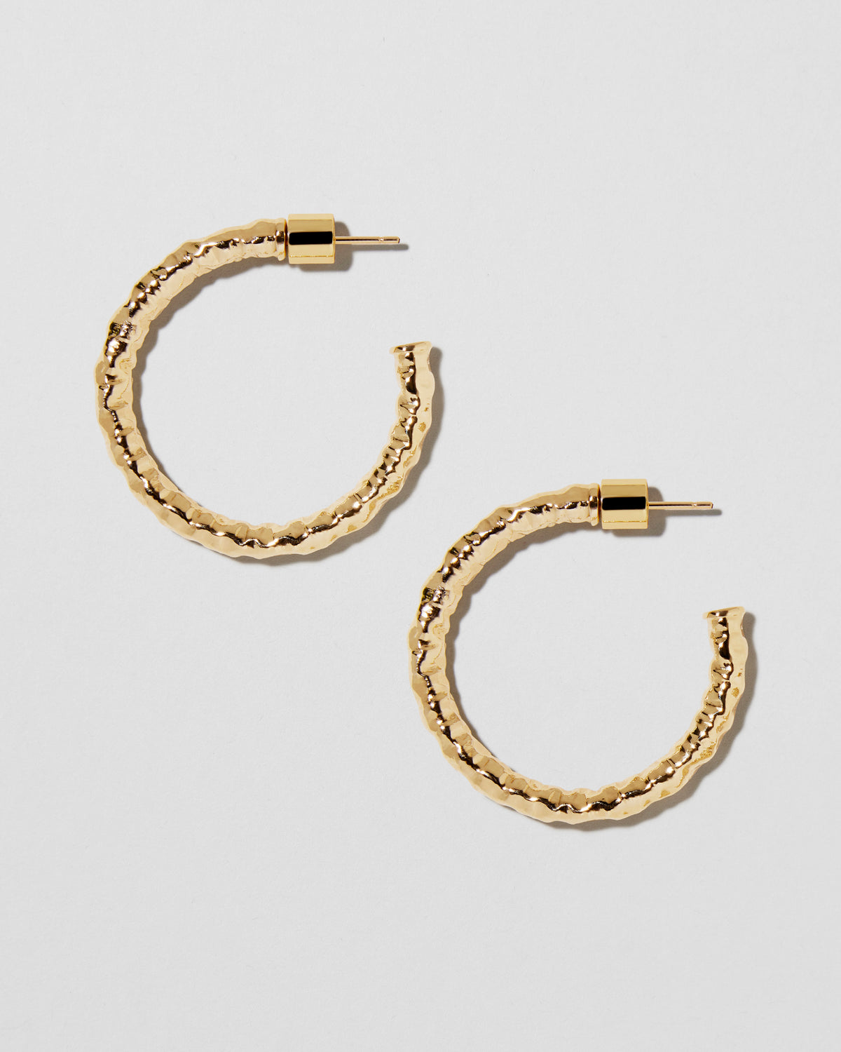 Jennifer Fisher - 1'' Hailey Mini Hoop - Yellow Gold