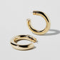 Jennifer Fisher - 1'' Jamma Mini Hoops - Yellow Gold