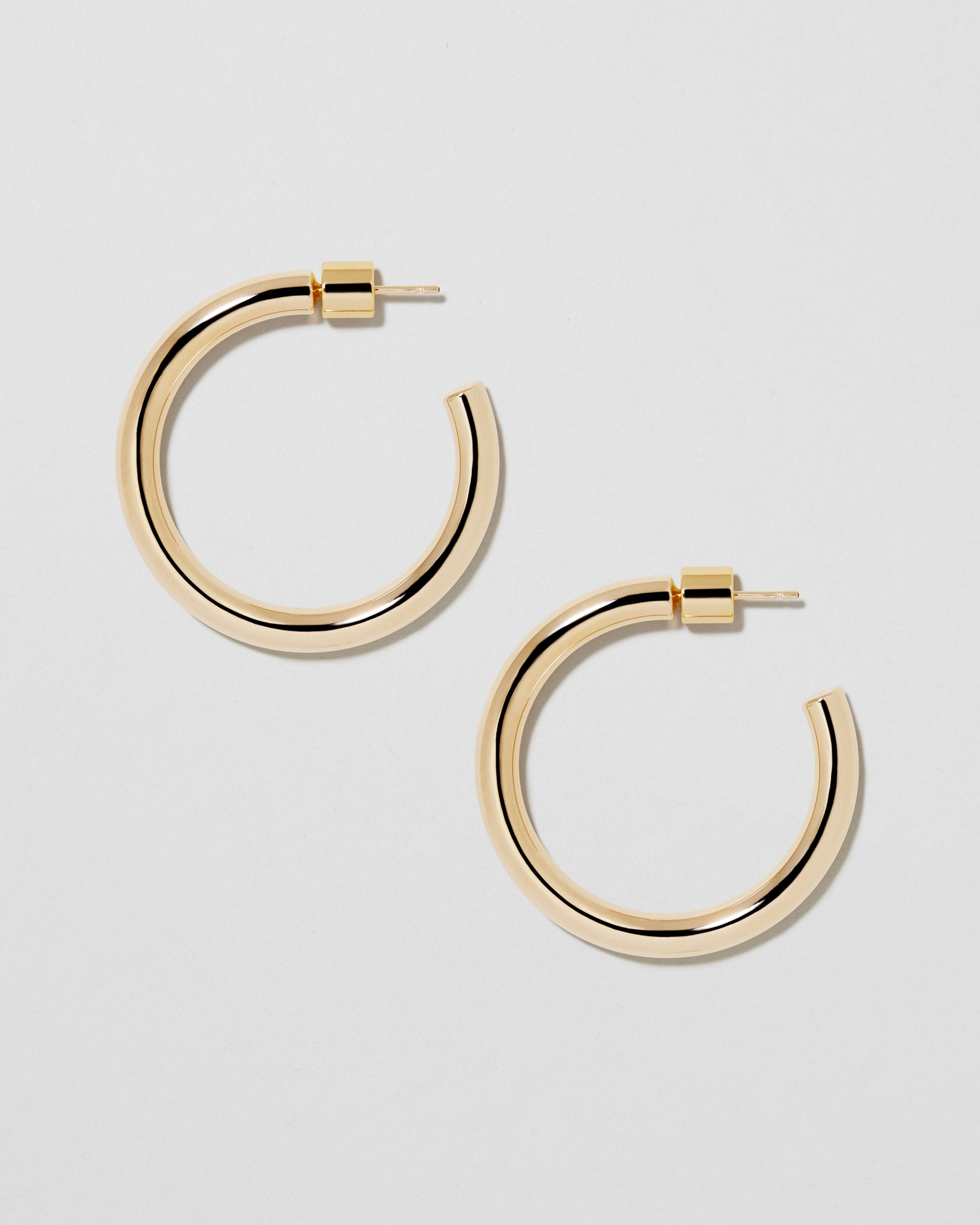 Jennifer Fisher - 1'' Lilly Mini Hoops - Yellow Gold