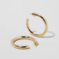 Jennifer Fisher - 1'' Lilly Mini Hoops - Yellow Gold