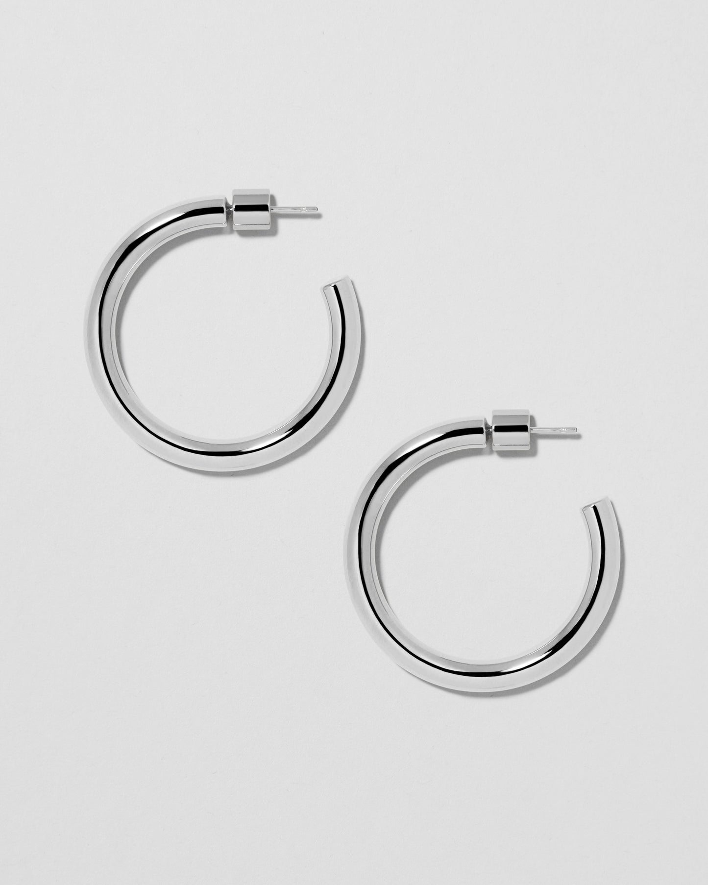 Jennifer Fisher - 1'' Lilly Mini Hoops - Silver