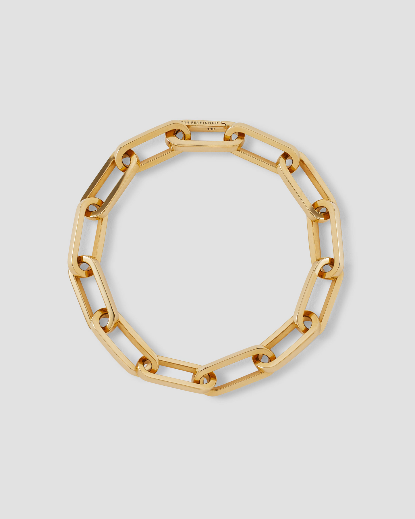 Fisher Link Charm Bracelet