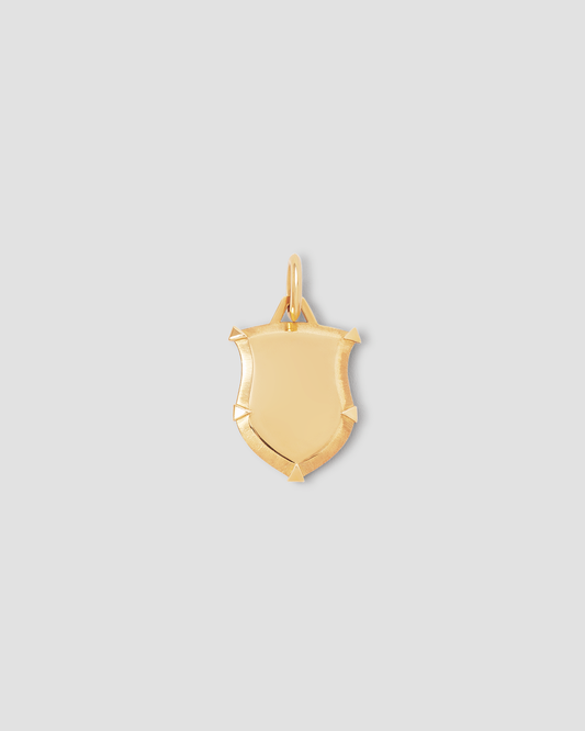 Mini Classic Shield in 18K Yellow Gold