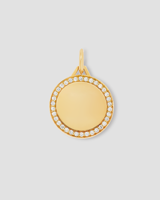 Luxe Circle in 18K Yellow Gold