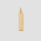 Beveled Dog Tag in 18K Yellow Gold