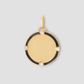 Personalized Circle Charm Homecoming Edition in 18K Yellow Gold