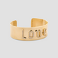 Personalized Fisher Cuff with Pavé White Diamonds