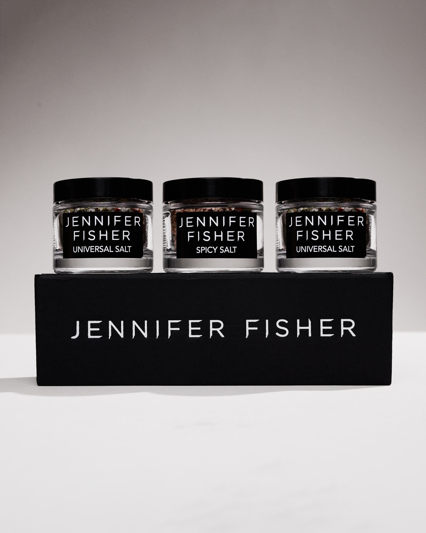 Salt Trio in Gift Box Two Universal One Spicy