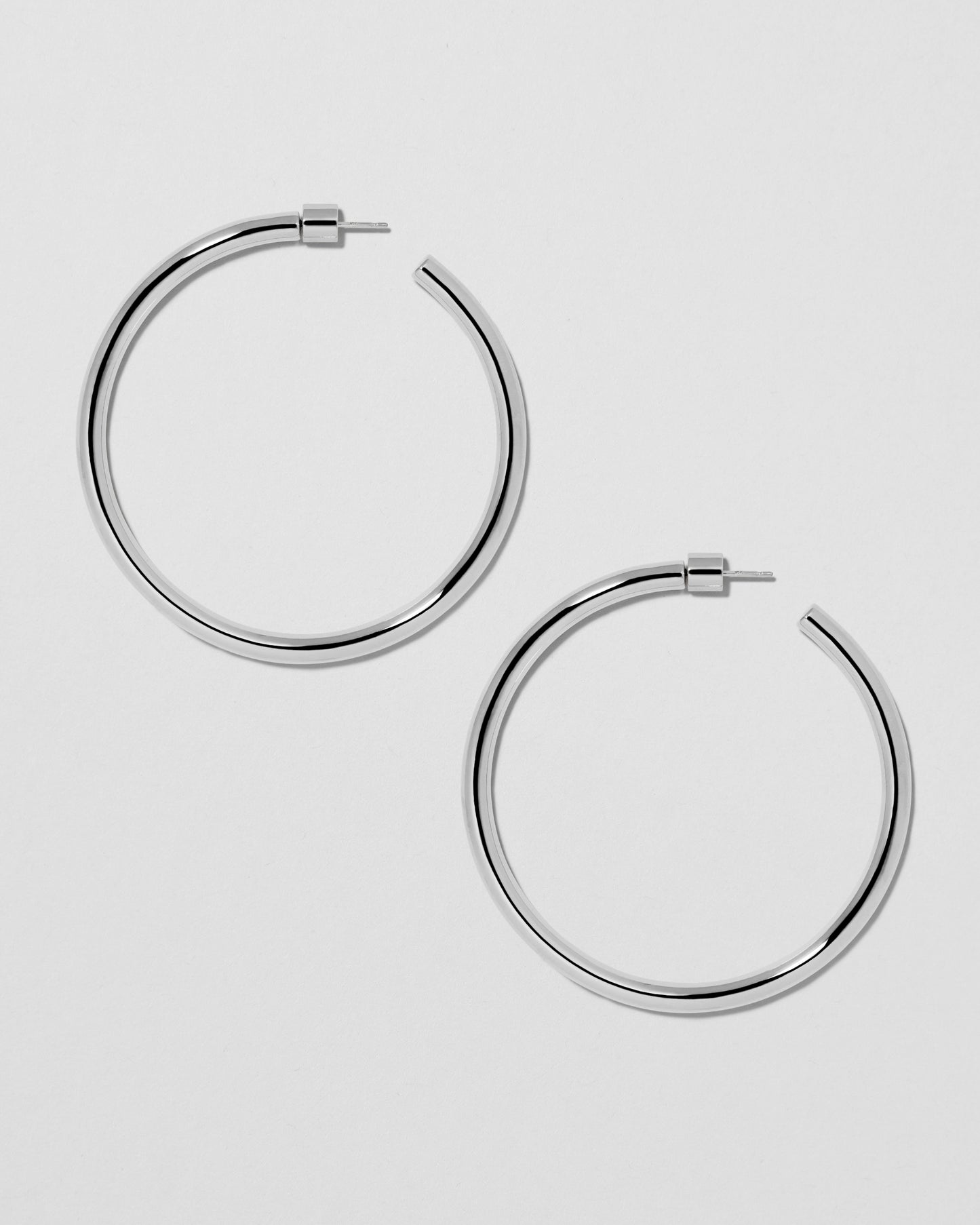 Jennifer Fisher - 2'' Lilly Hoops - Silver