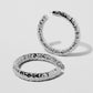 Jennifer Fisher - 2'' Maeve Hoops - Silver