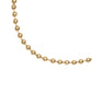 Continual Small Brass Pearls