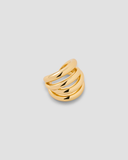 Abstract Line Ear Cuff