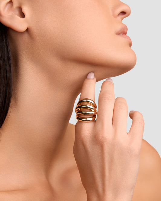 Abstract Line Ring