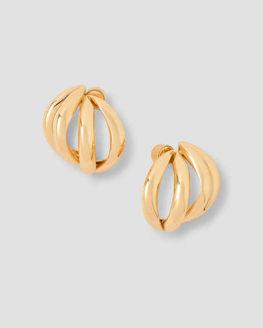 Small Abstract Line Earring