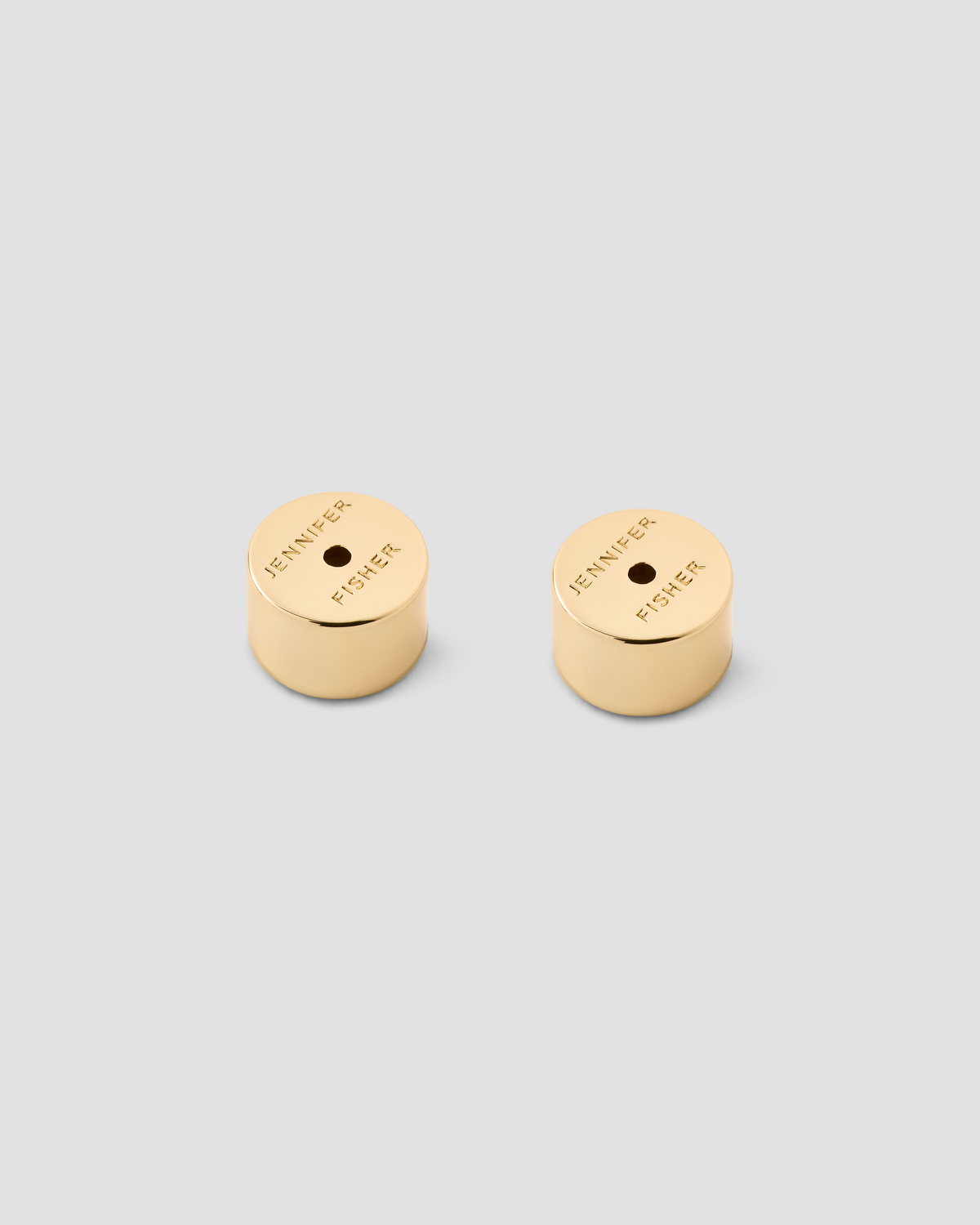 Large Earring Backs gold jewelry - front view | women's jewelry