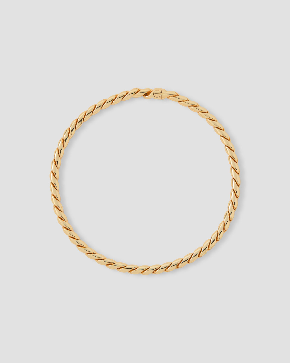 Chelsea Chain necklace - front view | women's gold chain