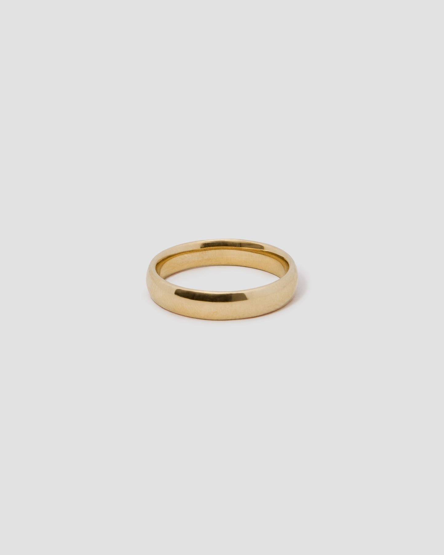 4mm Wedding Band in 18K Yellow Gold