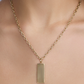 Classic Dog Tag in 18K Yellow Gold