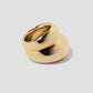 Ring on grey background