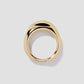 Ring on grey background