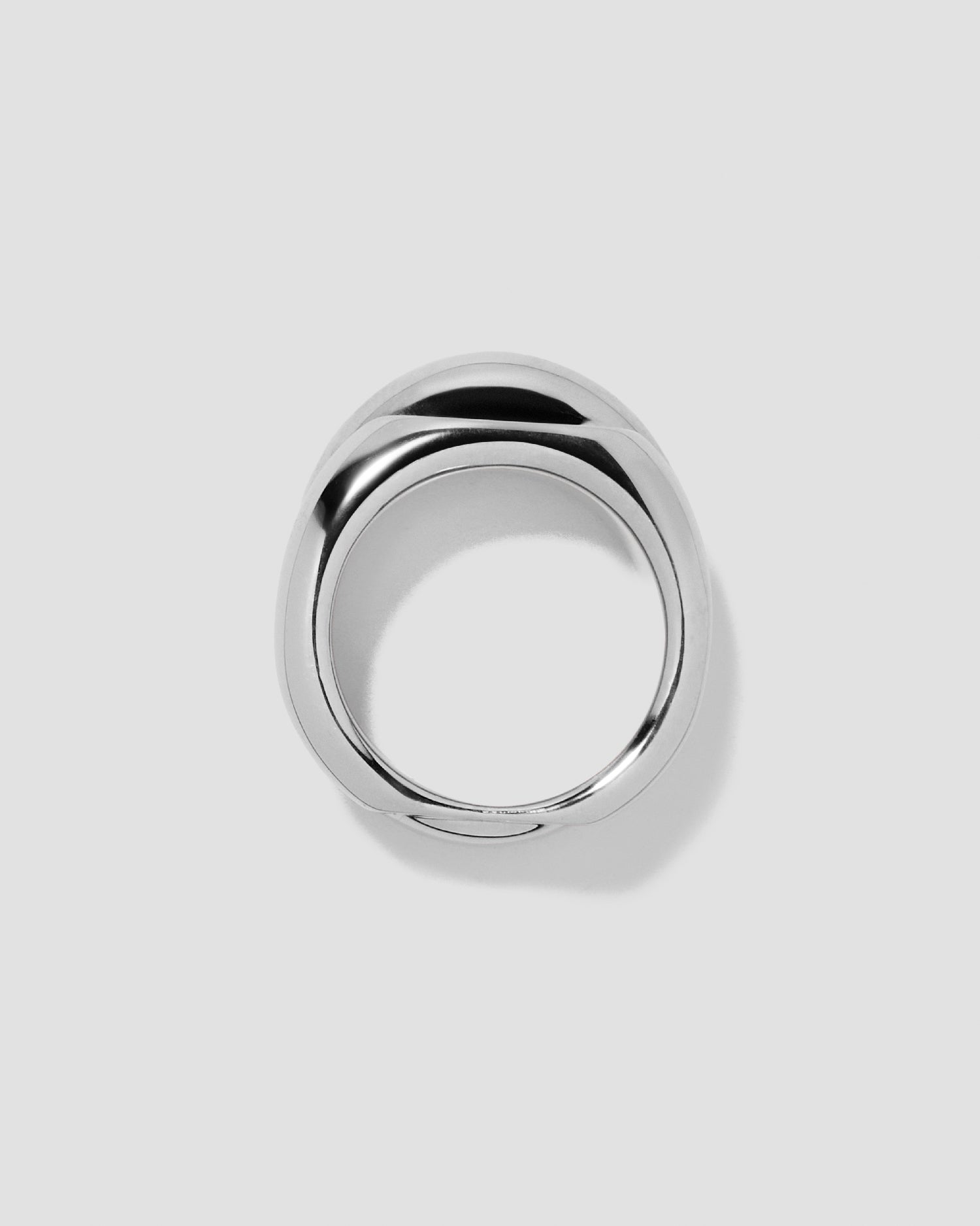 Ring on grey background