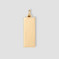 Classic Dog Tag in 18K Yellow Gold