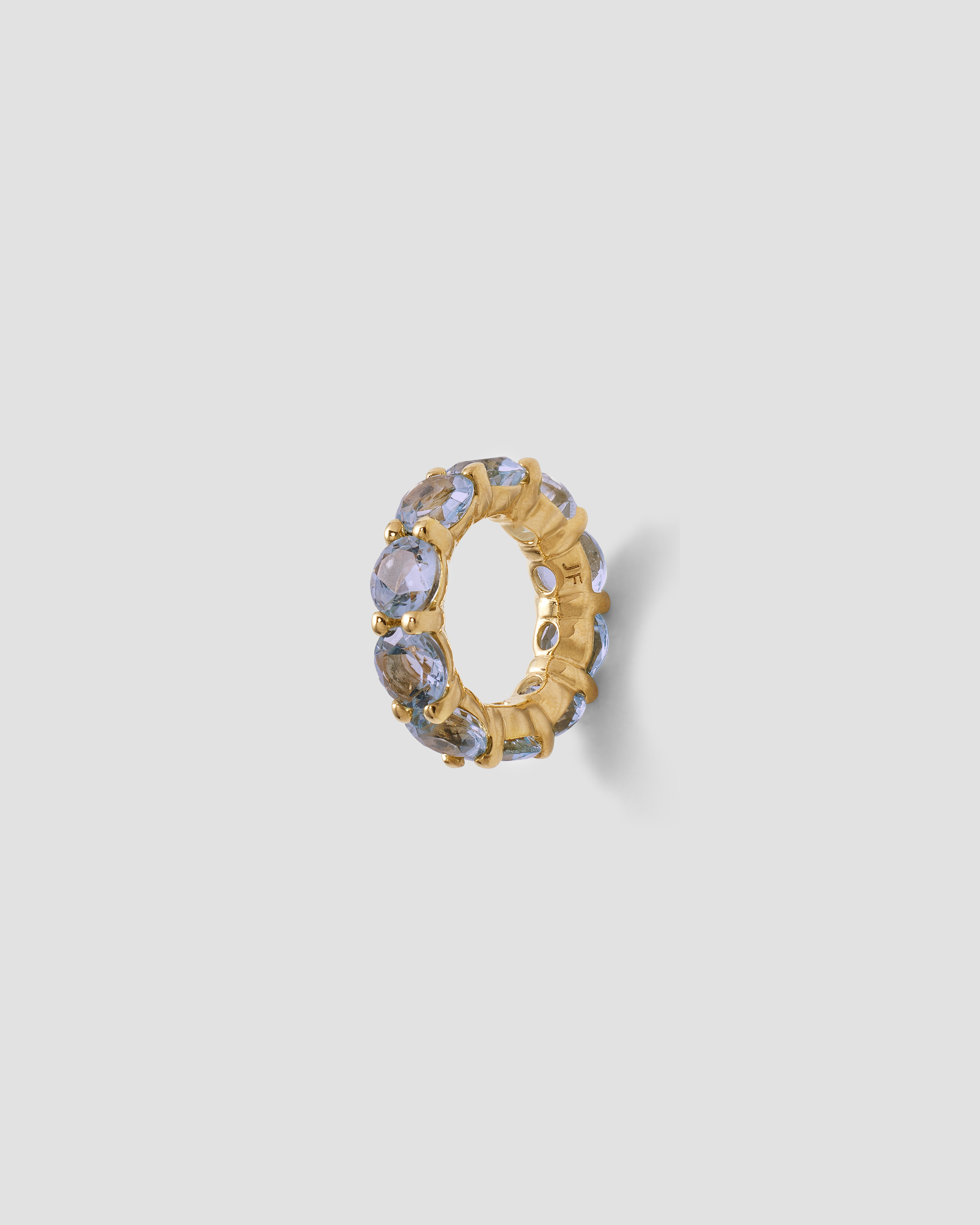 Eternity Bead charm - product detail shot | gold charm necklace