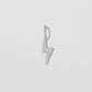 Jennifer Fisher - Extra Small Lightning Bolt with Pave White Diamonds - White Gold