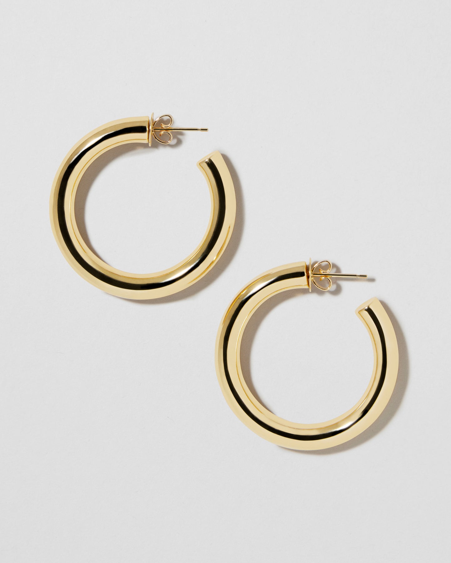 Jennifer Fisher - Fine Mini Natasha Hoops - Yellow Gold